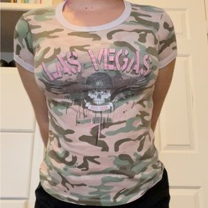 Girly las vegas hardcore tee